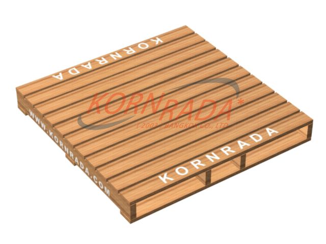 KORNRADA's 4 Stringers Wood Pallet